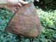 Antique Primitive Hand Carved Large Wood Dough Bowl Trencher Rare 19th Century Primitives photo 2