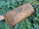 Antique Primitive Hand Carved Large Wood Dough Bowl Trencher Rare 19th Century Primitives photo 3