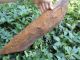 Antique Primitive Hand Carved Large Wood Dough Bowl Trencher Rare 19th Century Primitives photo 4
