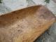 Antique Primitive Hand Carved Large Wood Dough Bowl Trencher Rare 19th Century Primitives photo 5
