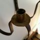Primitive Antique Wrought Iron & Brass Sconces,  Very Crude Aafa Primitives photo 6