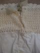 Antique Women ' S Girl ' S Blouse Crochet & Fabric Museum Costume Prop Primitive Primitives photo 1