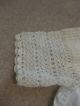 Antique Women ' S Girl ' S Blouse Crochet & Fabric Museum Costume Prop Primitive Primitives photo 5