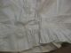 Antique Women ' S Girl ' S Blouse Crochet & Fabric Museum Costume Prop Primitive Primitives photo 6