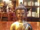 A Rare Chinese Qing Dynasty Gilt Bronze Buddha,  Marked. Buddha photo 1
