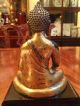 A Rare Chinese Qing Dynasty Gilt Bronze Buddha,  Marked. Buddha photo 4