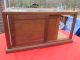 Antique General Store Glass & Wood Show Case Display Box Display Cases photo 1