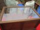 Antique General Store Glass & Wood Show Case Display Box Display Cases photo 6