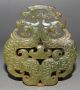 Ancient Chinese Hetian Jade Carved Jade Dragon Statue J060556 Other Chinese Antiques photo 2