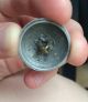 French Ww1 Military Button - A.  M.  & C.  Paris On The Back - Flaming Bomb Buttons photo 3