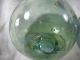 3 Vintage Japanese Glass Floats With Inclusions Alaska Beachcombed Fishing Nets & Floats photo 5