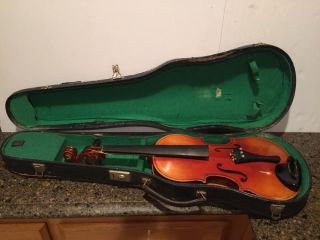 Vtg Antonius Stradivarius Cremonensis Faciebat Anno 1713 Violin Czechoslovakia photo