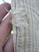 Rare 19c Crib Quilt Antique Primitive Double Pink Cotton Muslin Fabric Folk Art Primitives photo 3