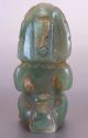 Jade Priest Figurine - Mesoamerican Statue - Antique Pre Columbian Artifacts - Aztec The Americas photo 6
