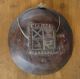Antique Prosphora Seal,  Hand Carved Wood,  Communion Bread Mold / Stamp Byzantine photo 1