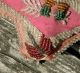 Native American Or Indian Beaded Pin Cushion Or Pillow Rare Color Pink Native American photo 6