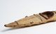 Antique Native American Indian Inuit Sealskin Kayak Model / 19th - 20th Century Native American photo 3