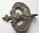 Viking Period Bronze Lunar Pendant Amulet 1000 Ad,  F, Viking photo 1