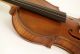 E.  E.  Guerra 1922 Label Old 4/4 Masterpiece Violin Violon Geige Violin String photo 8