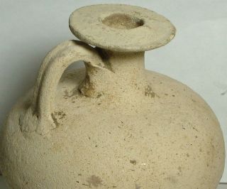 Rare Ancient Roman Ceramic Vessel Artifact/jug/vase/pottery Kylix Guttus photo