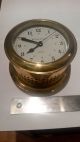 West Marine Weems & Plath Brass Ship Mariner ' S Clock Germany Mariner Nautical Clocks photo 3
