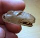 Crystal Jaguar Head Pendant - Mesoamerica Statue - Antique Pre Columbian Artifacts The Americas photo 4