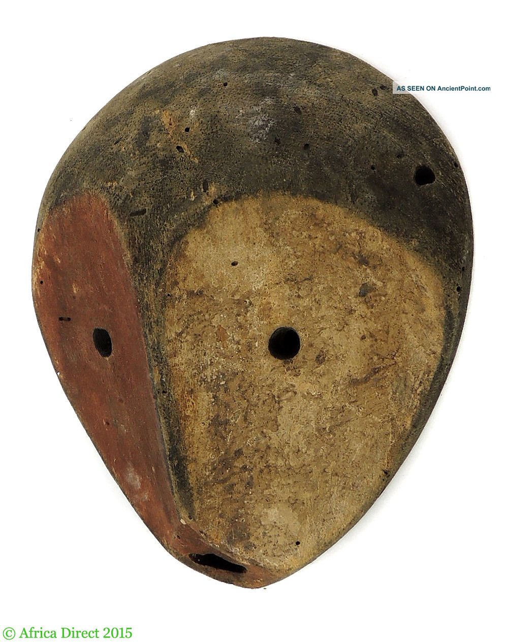 Lega Passport Mask White And Red Face Congo Africa Masks photo