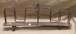 Antique Metal Wraught Iron Metal Toaster Primitive Hearthware Country Kitchen photo