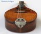 Antique Fiddle Back Maple Mandolin Circa 1900 String photo 2