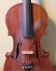 Antique Well Made Violin With Stradivarius Label Late 18th Early 19thc String photo 1