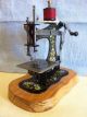 Antique 1900 Toy Sewing Machine - Muller F.  W.  - Model 1 Sewing Machines photo 1