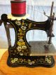 Antique 1900 Toy Sewing Machine - Muller F.  W.  - Model 1 Sewing Machines photo 4