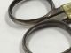 Antique Victorian Numax Celluloid Mother Of Pearl Look Flat Sewing Scissors Rare Tools, Scissors & Measures photo 7
