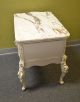 Vintage French Style Marble Top Table Post-1950 photo 7