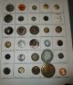30 Antique/vintage Sewing Buttons Head Buttons Different People,  Lithographs Etc Buttons photo 1