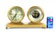 Vintage Abercrombie & Fitch Chelsea Ship ' S Bell 8 Day Mantel Clock,  Barometer Clocks photo 3
