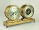 Vintage Abercrombie & Fitch Chelsea Ship ' S Bell 8 Day Mantel Clock,  Barometer Clocks photo 4