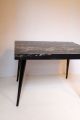 Vtg Mid Century Modern Atomic Coffee Occasional Table Formica 60 ' S Tapered Legs Mid-Century Modernism photo 2