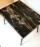 Vtg Mid Century Modern Atomic Coffee Occasional Table Formica 60 ' S Tapered Legs Mid-Century Modernism photo 7