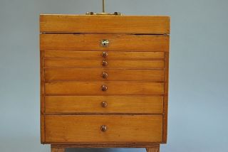 Antique Dental Cabinet 1925 From Ireland With Matching Lamp Base photo