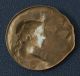 French Medal,  Button,  Art Nouveau,  Armand Bargas 