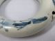 B342: Korean Rhee - Dynasty Style Porcelain Ware Water Pot Suiteki Good Ring Form Korea photo 2
