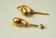 Ancient Roman 22k Gold Earrings Shield Design & Dangle Rod 1 Bead 2nd Century Ad Roman photo 6