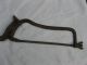 Antique Early 1900s Scary Metal Saw Disston All Rusted Spooky Halloween Decor Primitives photo 1