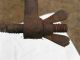 Antique Early 1900s Scary Metal Saw Disston All Rusted Spooky Halloween Decor Primitives photo 3
