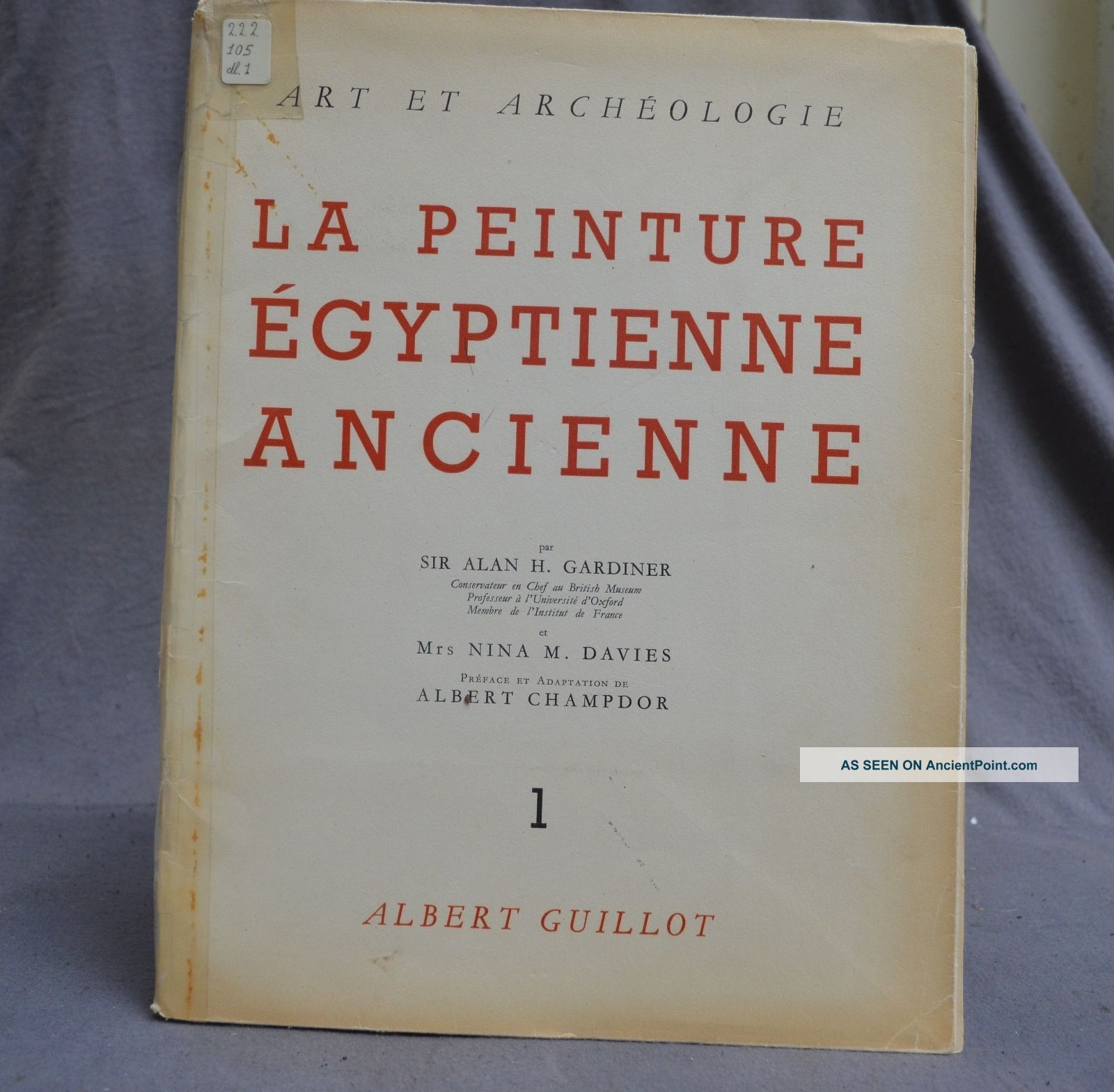 5 Volumes Of Ancient Egyptian Paintings,  Nina M.  Davies,  Albert Guillot Paris 19 Egyptian photo