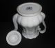 C.  1860s Staffordshire White Ironstone Wheat Pattern Coffee Teapot Turner Goddard Teapots & Tea Sets photo 4