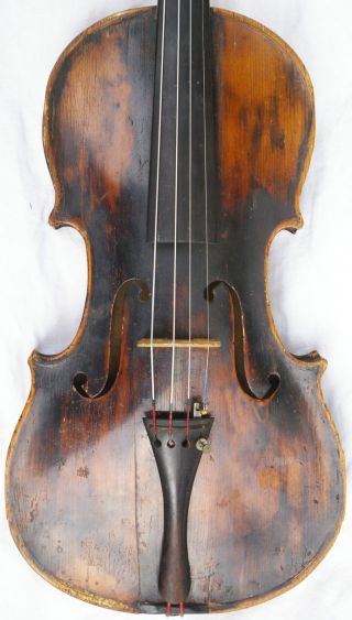 Antique Unlabeled Violin photo