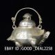 Chinese Silver Copper Handwork Statue Tortoise Teapot & Lid W Qing Dynasty Mark Teapots photo 2