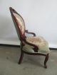 Antique Victorian Pelham Shell & Leckie Parlor Chair Accent Chair Solid Wood 1900-1950 photo 4